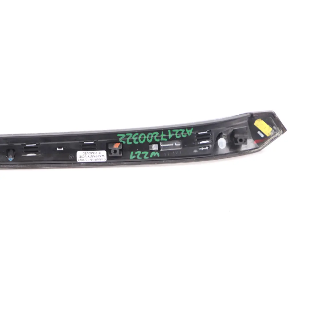 Mercedes W221 Türdekorstreifen vorne links Zierleiste Abdeckung Holz - SKU A2217200322 - Teilenummer A2217200322