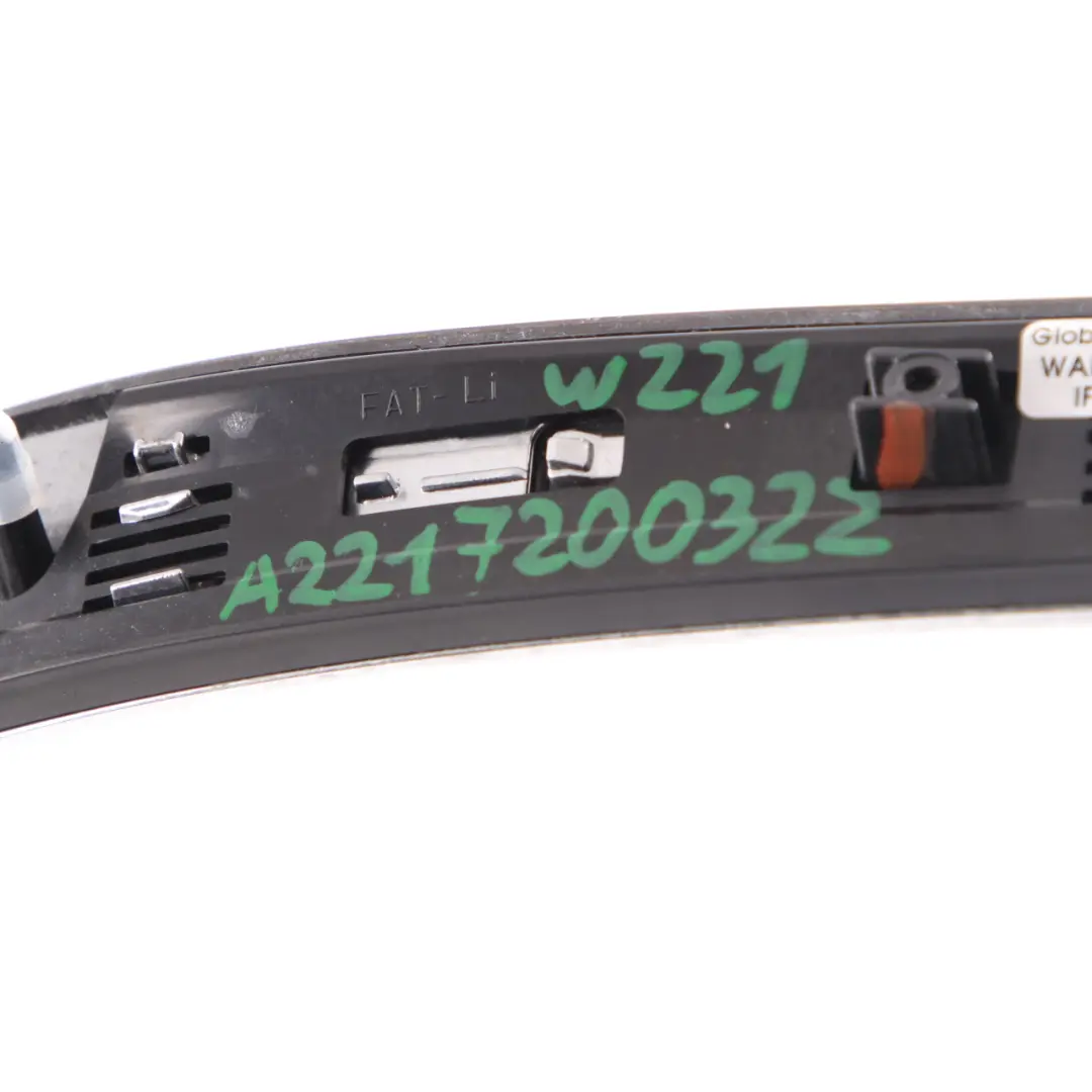 Bande décorative de porte avant gauche Bois pour Mercedes W221 à propos du numéro de pièce A2217200322 Mercedes W221 Bande décorative de porte avant gauche Bois - SKU A2217200322 - Numéro de pièce A2217200322