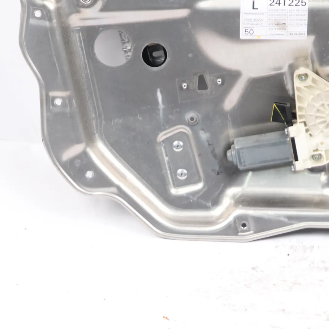 Mercedes W221 Window Lifter Front Left N/S Window Regulator Motor - SKU A2217200379 - Part number A2217200379