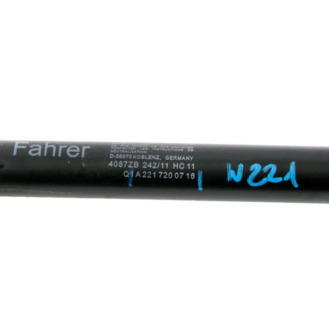 Porta Staffa Gas Puntone Shock Sinistra Destra per Mercedes W221 con numero di parte A2217200716 Mercedes W221 Porta Staffa Gas Puntone Shock Sinistra Destra - SKU A2217200716 - Numero di parte A2217200716