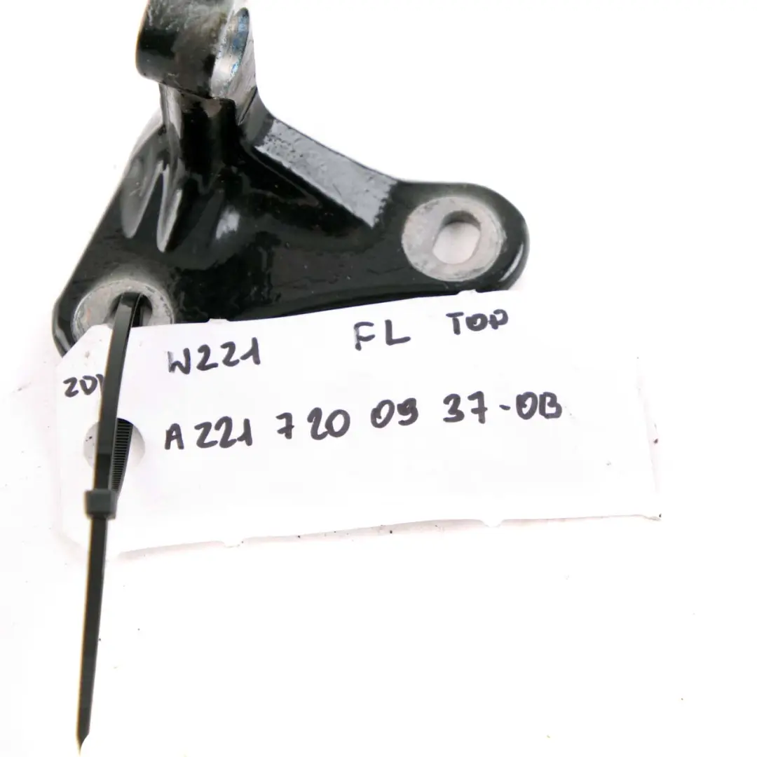 Mercedes-Benz S-Class W221 Front Left N/S Door Top Upper Hinge Obsidian Black to with Part number A2217200937 Mercedes-Benz S-Class W221 Front Left N/S Door Top Upper Hinge Obsidian Black - SKU A2217200937-OB - Part number A2217200937