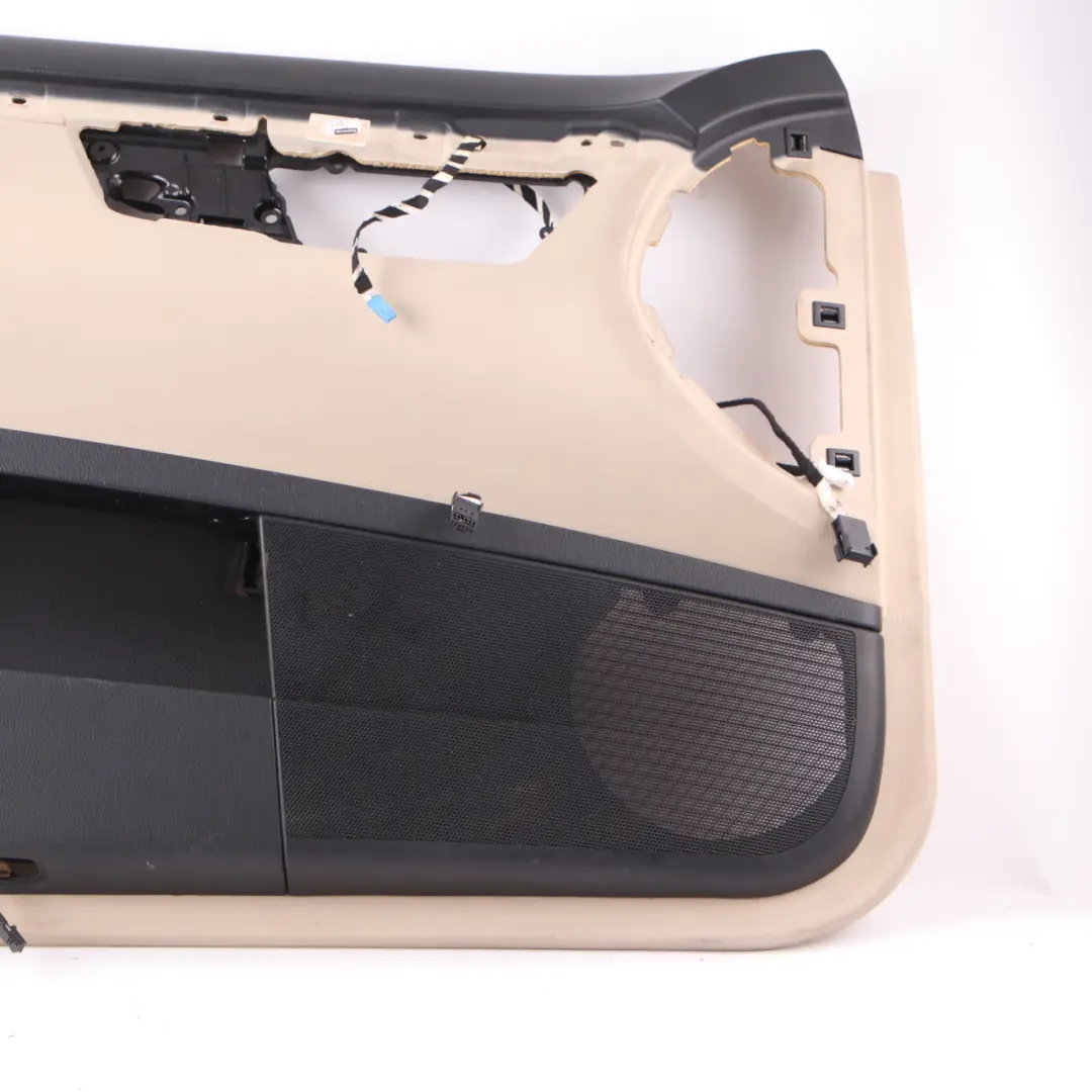 Mercedes W221 Door Card Cover Front Left N/S Trim Panel Beige Leather - SKU A2217201779 - Part number A2217201779