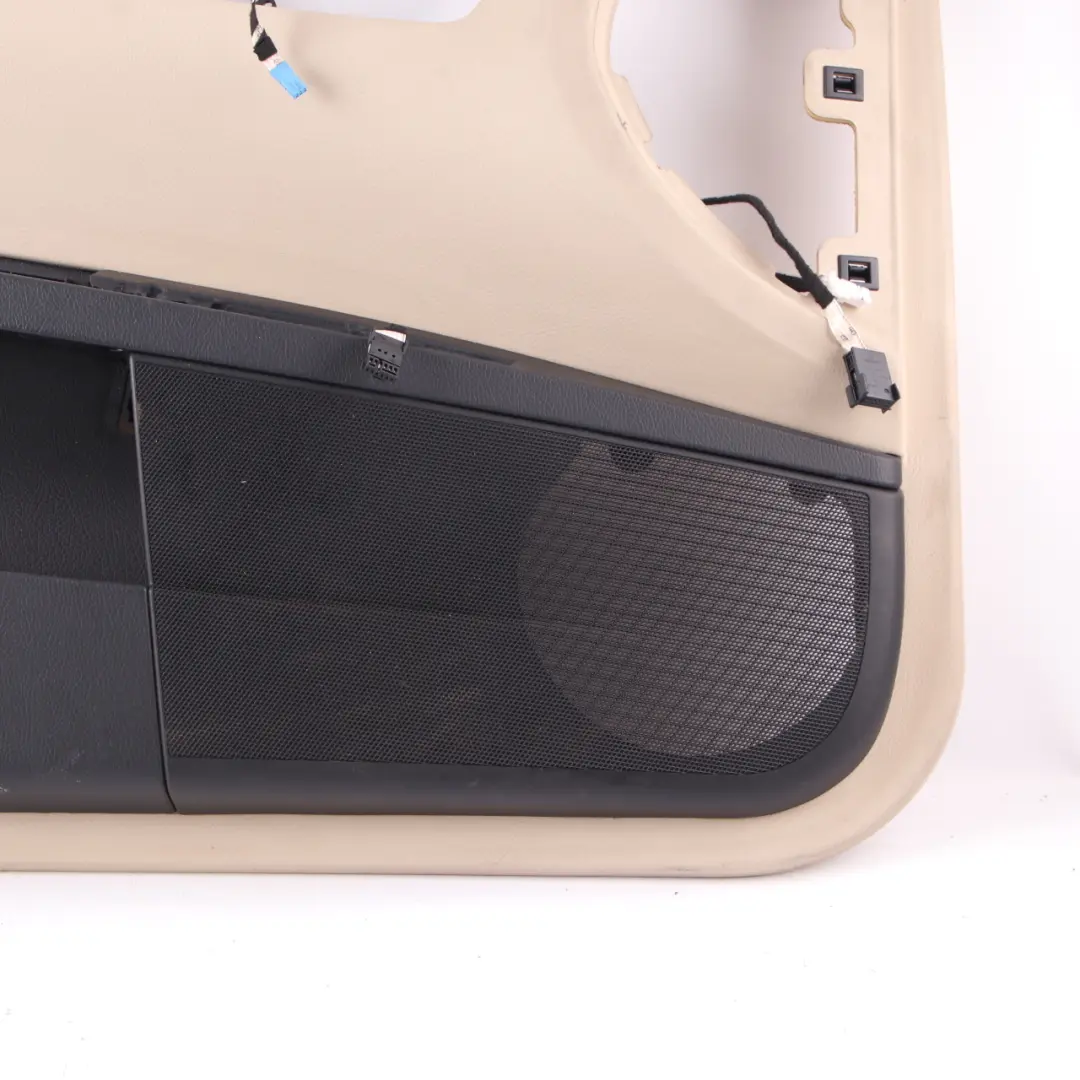 Mercedes W221 Door Card Cover Front Left N/S Trim Panel Beige Leather - SKU A2217201779 - Part number A2217201779