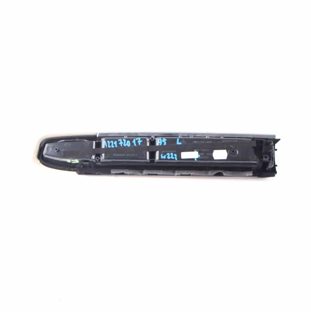 Mercedes W221 Door Card Armrest Trim Panel Front Left N/S Leather Beige - SKU A2217201795-1 - Part number A2217201795