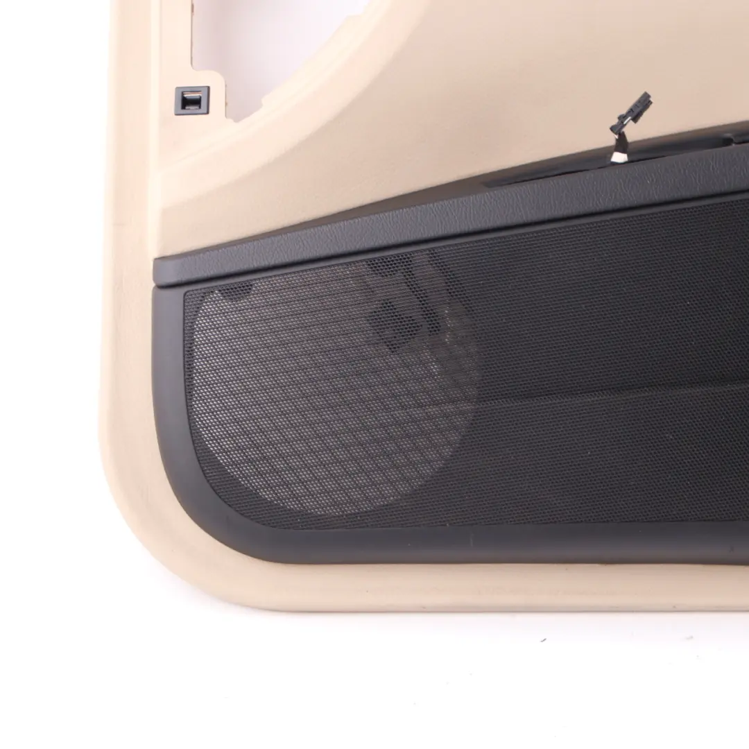 Mercedes W221 Coperchio scheda porta anteriore destra Beige Pelle - SKU A2217201879 - Numero di parte A2217201879