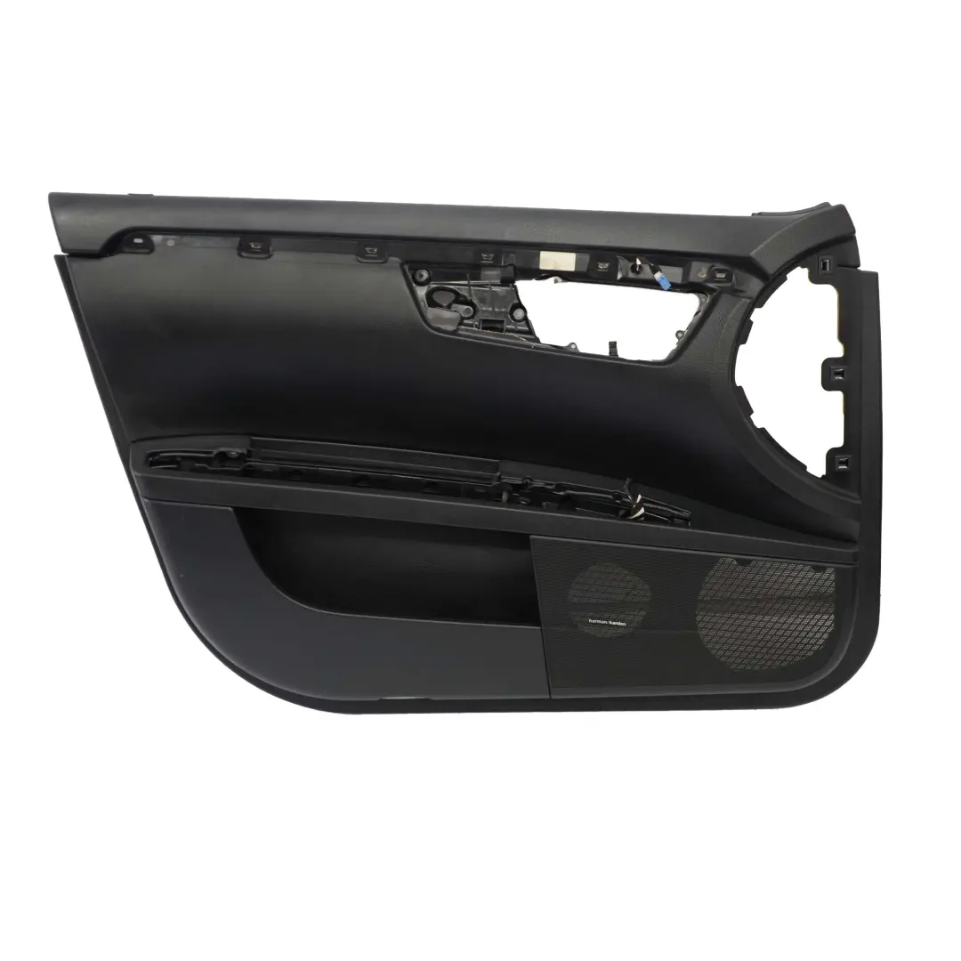 Mercedes-Benz S-Class W221 Front Left N/S Door Card Trim Panel Black Leather to with Part number A2217201979 Mercedes-Benz S-Class W221 Front Left N/S Door Card Trim Panel Black Leather - SKU A2217201979 - Part number A2217201979
