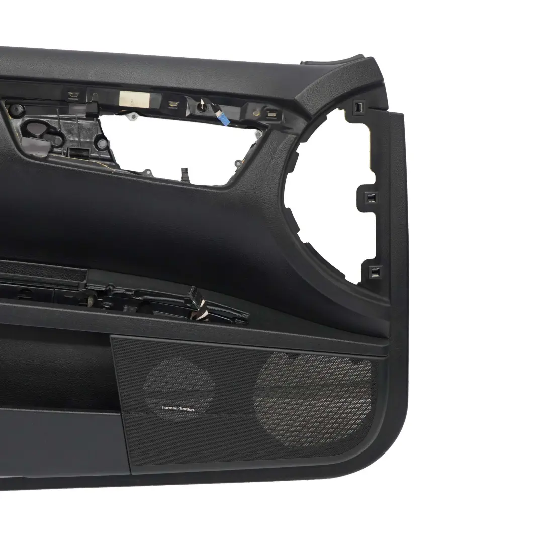  Mercedes-Benz S-Class W221 Front Left N/S Door Card Trim Panel Black Leather - SKU A2217201979 - Part number A2217201979