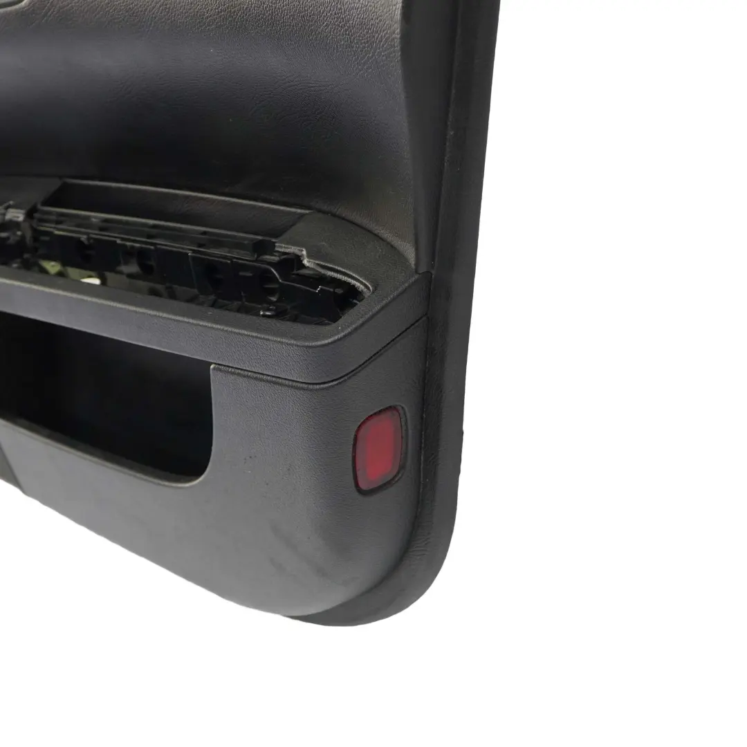 Mercedes-Benz S-Class W221 Front Right O/S Door Card Trim Panel Black Leather to with Part number A2217202079 Mercedes-Benz S-Class W221 Front Right O/S Door Card Trim Panel Black Leather - SKU A2217202079 - Part number A2217202079