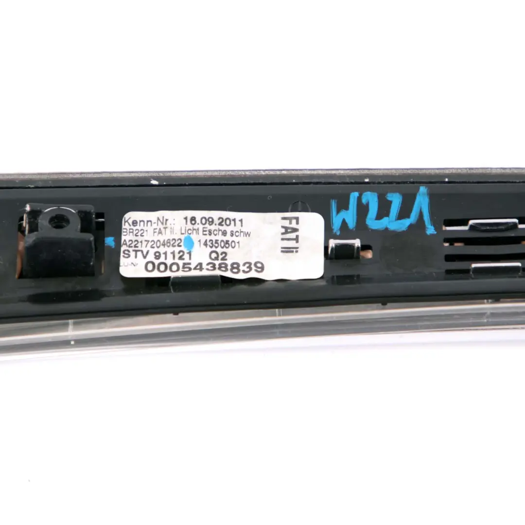 Mercedes-Benz W221 Front Left N/S Interior Door Trim Strip Molding to with Part number A2217204622 Mercedes-Benz W221 Front Left N/S Interior Door Trim Strip Molding - SKU A2217204622 - Part number A2217204622