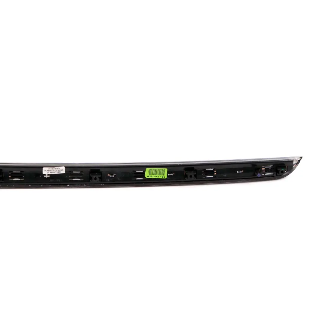 Mercedes-Benz W221 Front Right O/S Interior Door Trim Strip Black to with Part number A2217205522 Mercedes-Benz W221 Front Right O/S Interior Door Trim Strip Black - SKU A2217205522 - Part number A2217205522