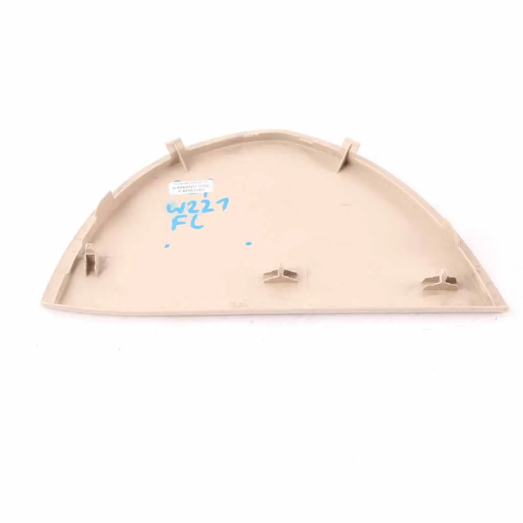 Tarjeta Puerta Izquierda Delantera Embellecedor Beige para Mercedes W221 con número de pieza A2217270148 Mercedes W221 Tarjeta Puerta Izquierda Delantera Embellecedor Beige - SKU A2217270148-1 - Número de pieza A2217270148