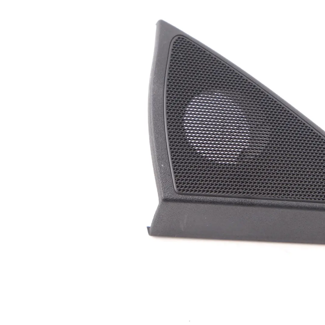 Mercedes W221 Speaker Cover Triangle Front Right O/S Trim Black - SKU A2217280456 - Part number A2217280456
