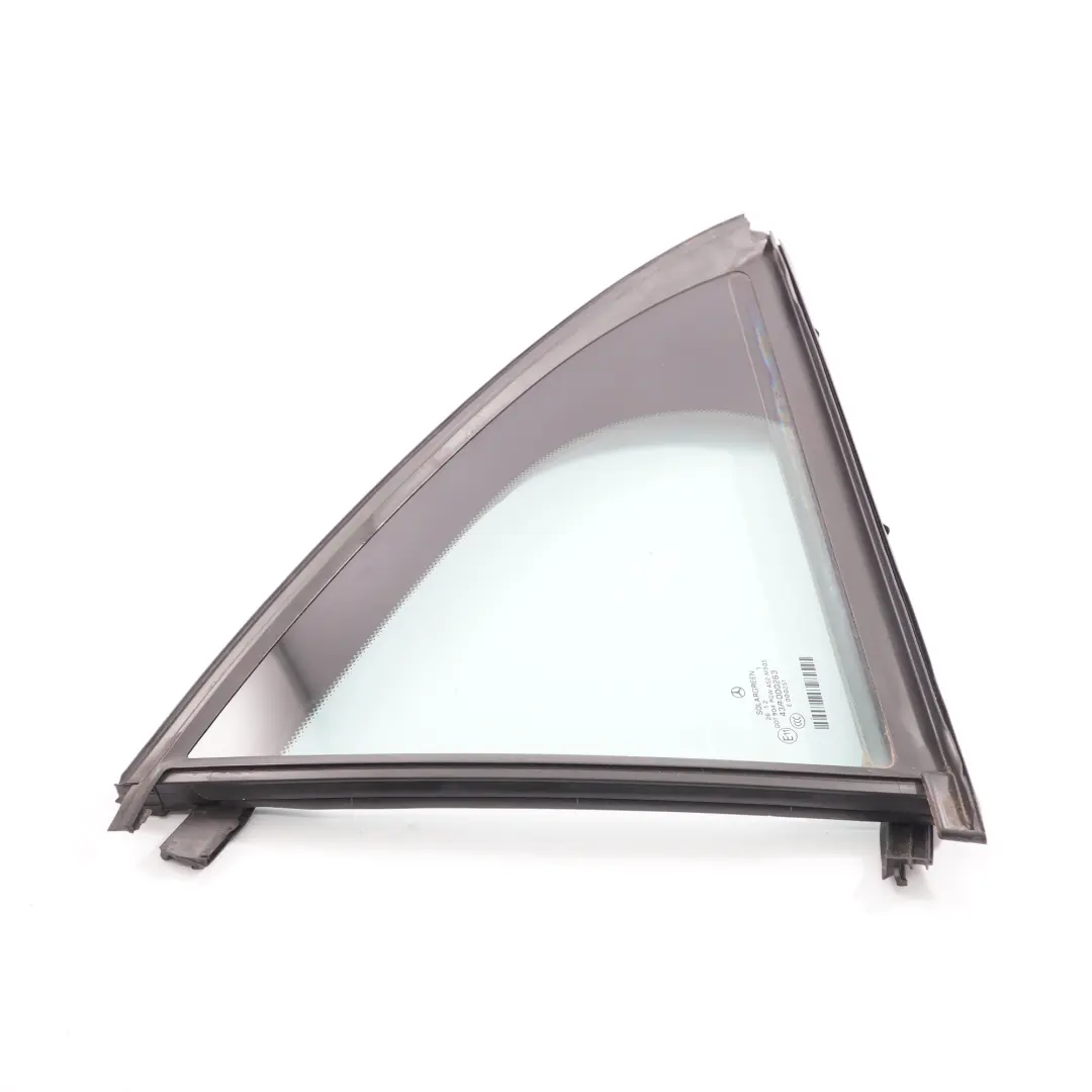 Mercedes W221 Window Glass Rear Door Left N/S Quarter Green AS2 - SKU A2217300120 - Part number A2217300120