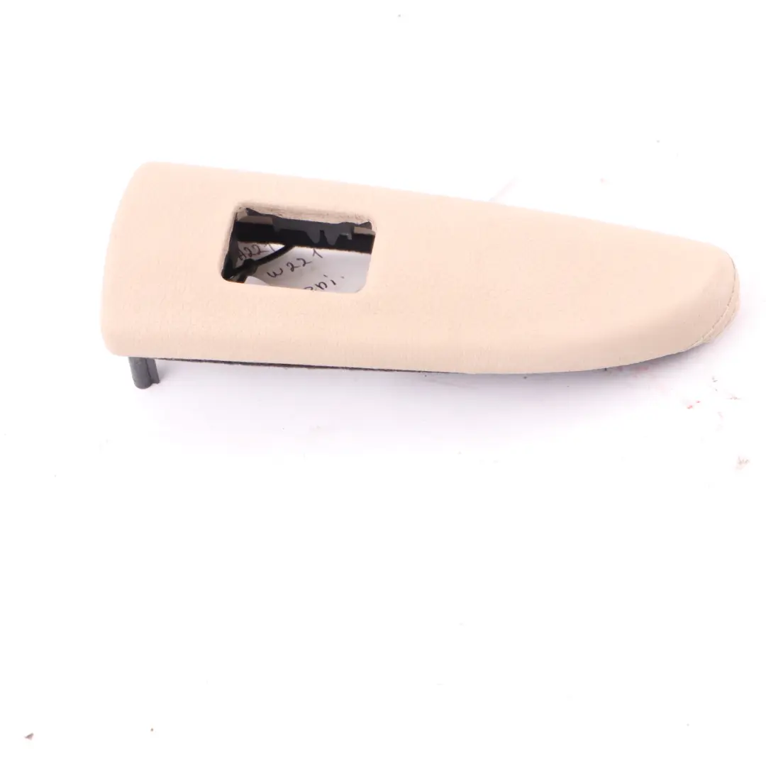 Door Card Switch Trim Cover Panel Rear Right O/S Beige to Mercedes W221 with Part number A2217300489 Mercedes W221 Door Card Switch Trim Cover Panel Rear Right O/S Beige - SKU A2217300489 - Part number A2217300489