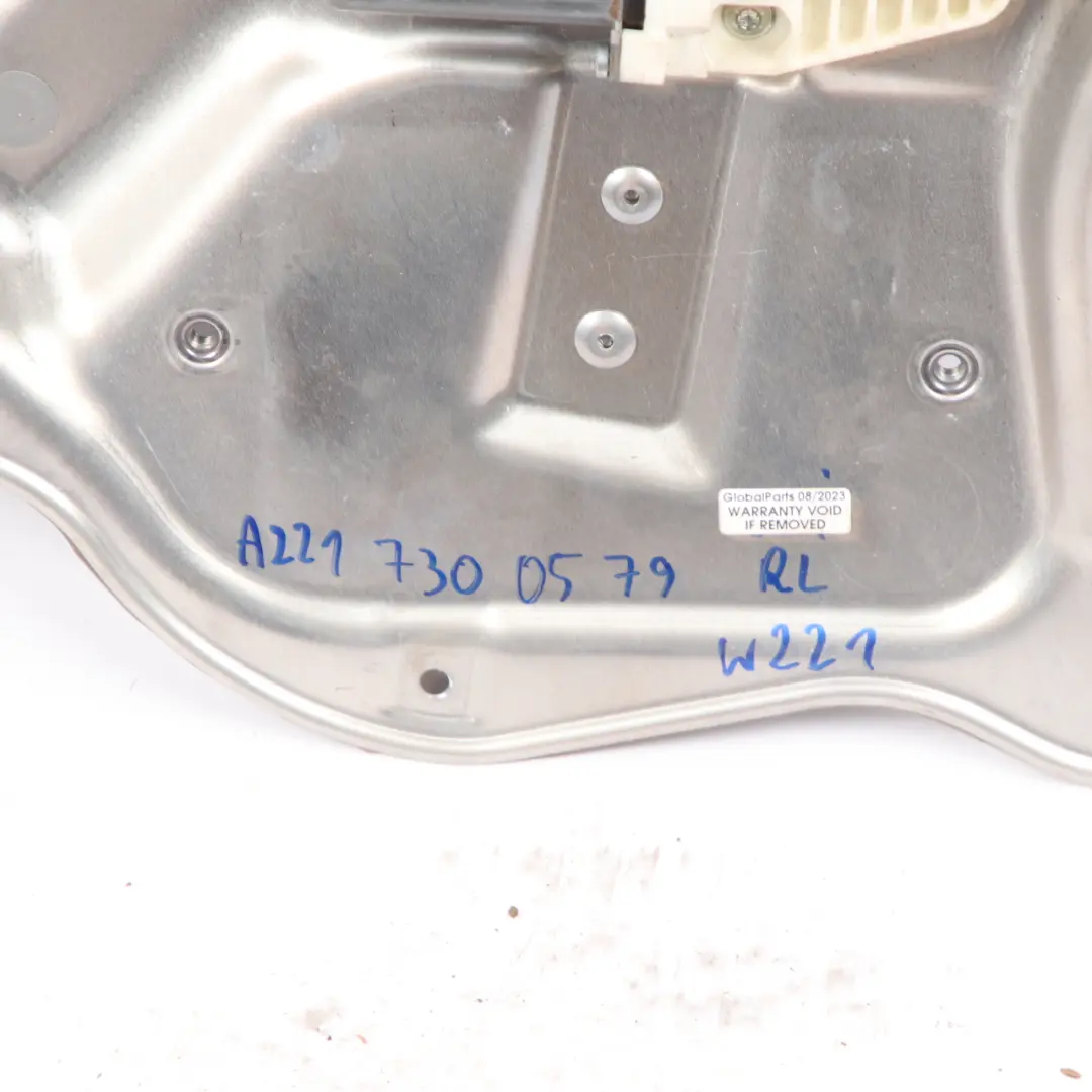Window Lifter Rear Left N/S Window Regulator Motor to Mercedes W221 with Part number A2217300579 Mercedes W221 Window Lifter Rear Left N/S Window Regulator Motor - SKU A2217300579 - Part number A2217300579