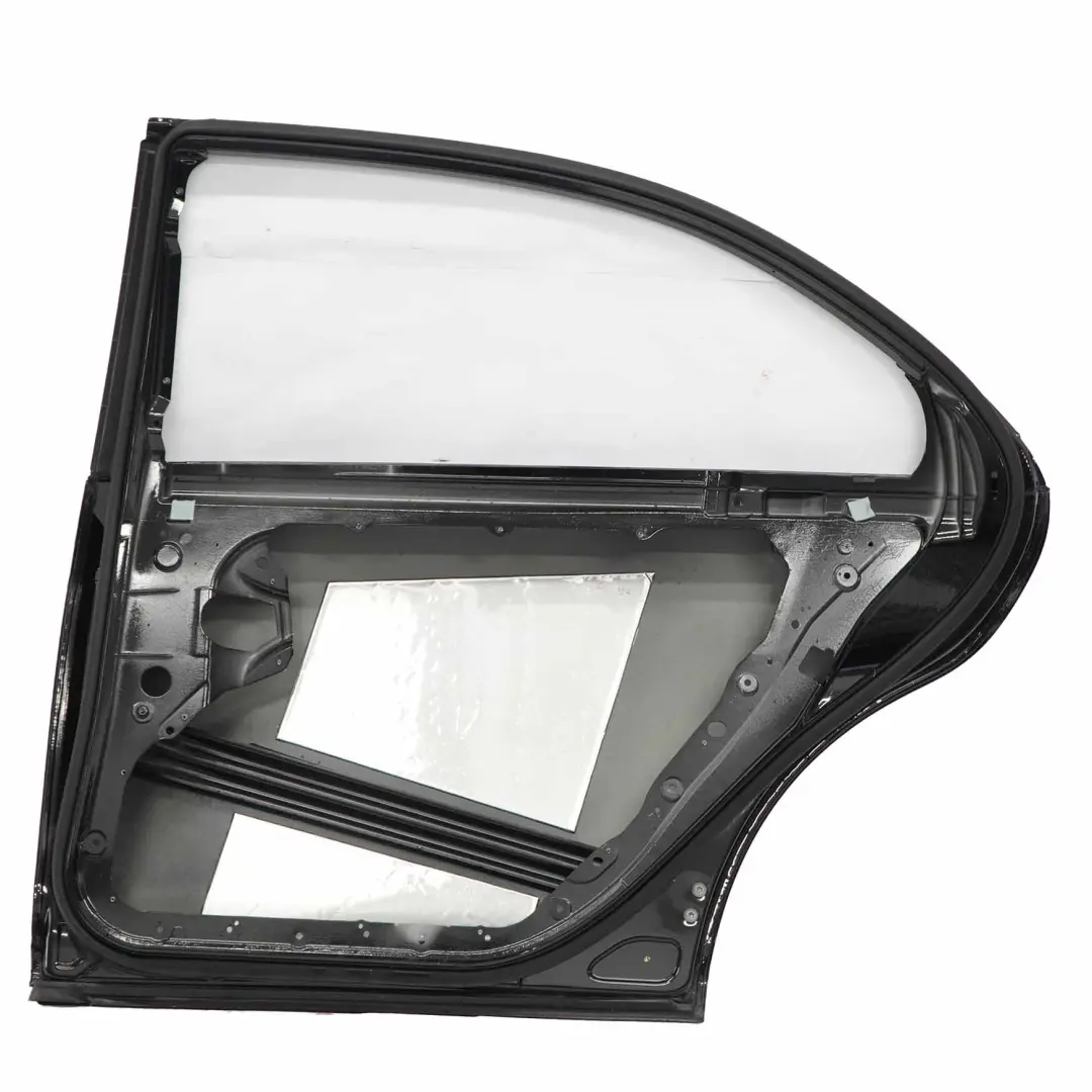 Mercedes W221 Door Rear Right O/S Long Obsidian Black Metallic 197 - SKU A2217300605-OB1 - Part number A2217300605