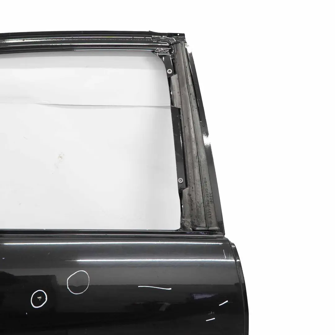 Door Rear Right O/S Long Obsidian Black Metallic 197 to Mercedes W221 with Part number A2217300605 Mercedes W221 Door Rear Right O/S Long Obsidian Black Metallic 197 - SKU A2217300605-OB1 - Part number A2217300605