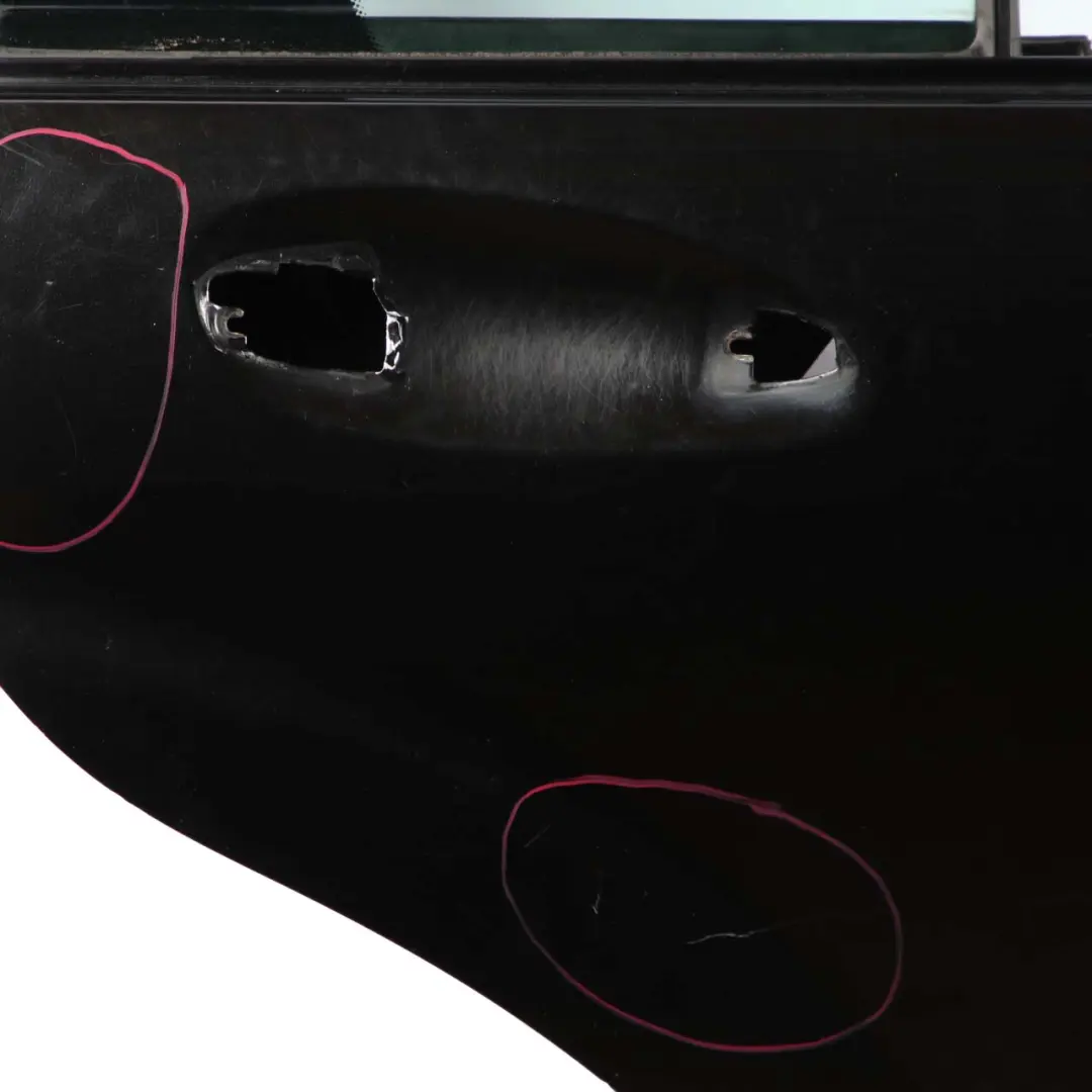 Mercedes W221 Long Porte Arrière Droite Noir Obsidienne Métallisé 197 - SKU A2217300605-OB - Numéro de pièce A2217300605