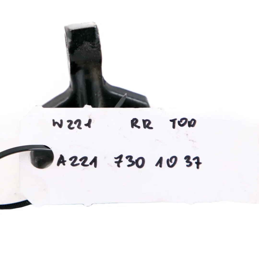 Mercedes-Benz S-Class W221 Rear Right O/S Door Top Upper Hinge Obsidian Black to with Part number A2217301037 Mercedes-Benz S-Class W221 Rear Right O/S Door Top Upper Hinge Obsidian Black - SKU A2217301037-OB - Part number A2217301037