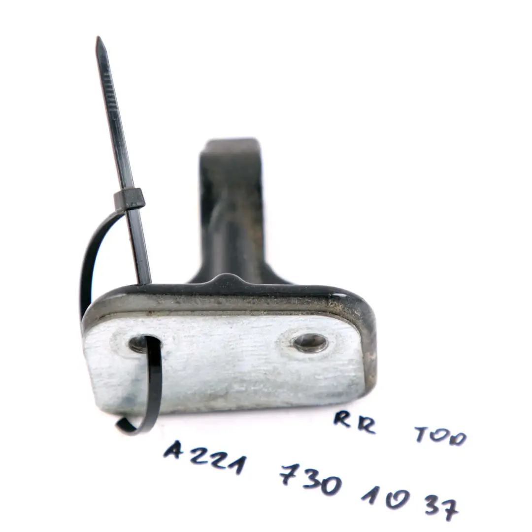 Mercedes-Benz S-Class W221 Rear Right O/S Door Top Upper Hinge Obsidian Black to with Part number A2217301037 Mercedes-Benz S-Class W221 Rear Right O/S Door Top Upper Hinge Obsidian Black - SKU A2217301037-OB - Part number A2217301037