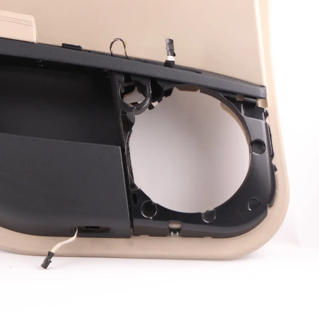 Door Card Cover Rear Left N/S Trim Panel Beige Leather to Mercedes W221 with Part number A2217301579 Mercedes W221 Door Card Cover Rear Left N/S Trim Panel Beige Leather - SKU A2217301579 - Part number A2217301579