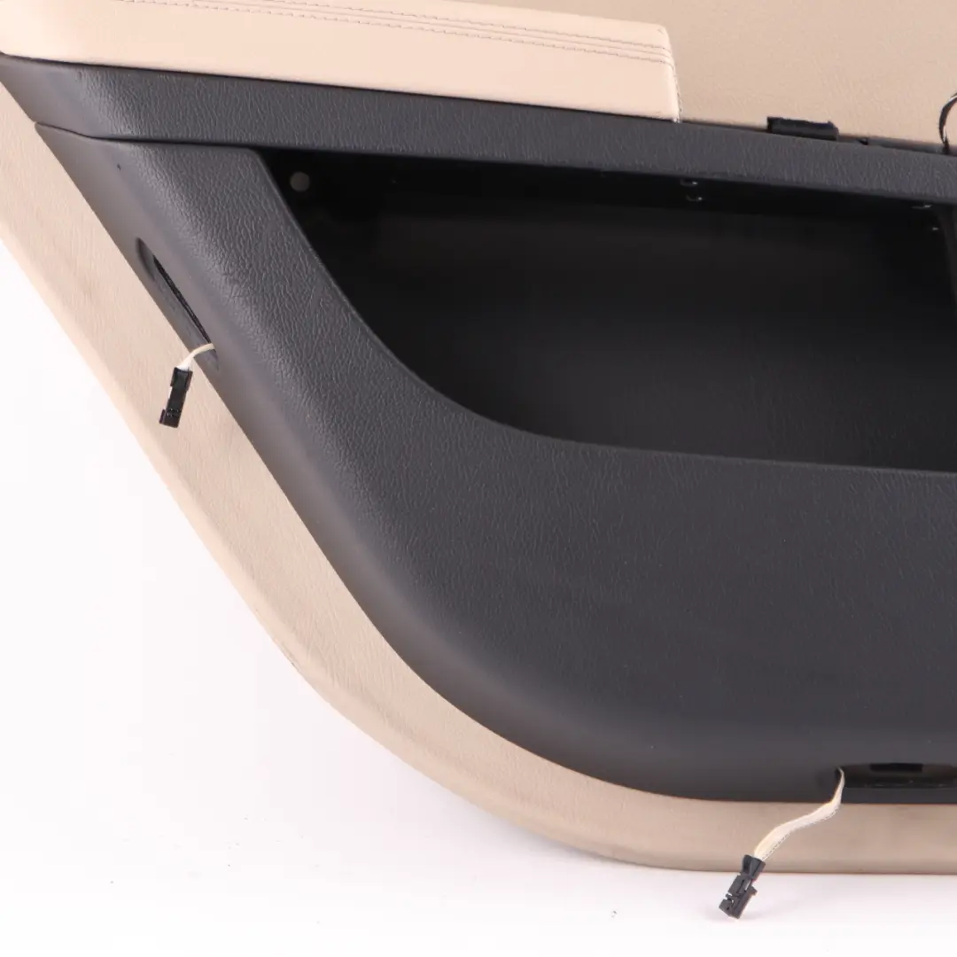 Door Card Cover Rear Left N/S Trim Panel Beige Leather to Mercedes W221 with Part number A2217301579 Mercedes W221 Door Card Cover Rear Left N/S Trim Panel Beige Leather - SKU A2217301579 - Part number A2217301579