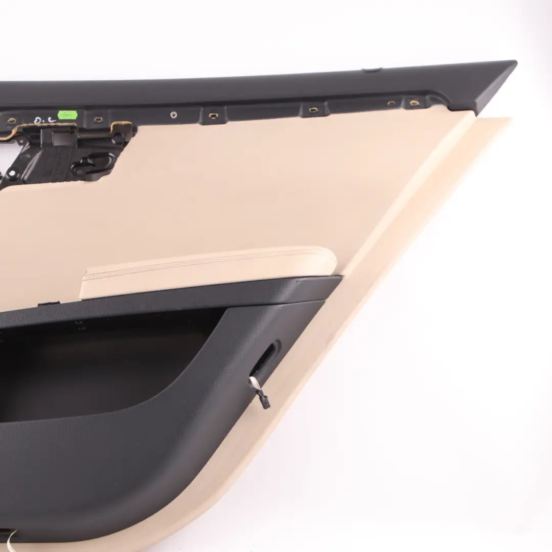 Mercedes W221 Door Card Cover Rear Right O/S Trim Panel Beige Leather - SKU A2217301679 - Part number A2217301679