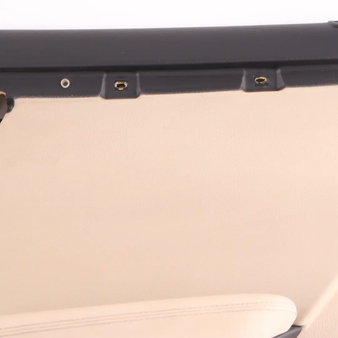 Mercedes W221 Door Card Cover Rear Right O/S Trim Panel Beige Leather - SKU A2217301679 - Part number A2217301679
