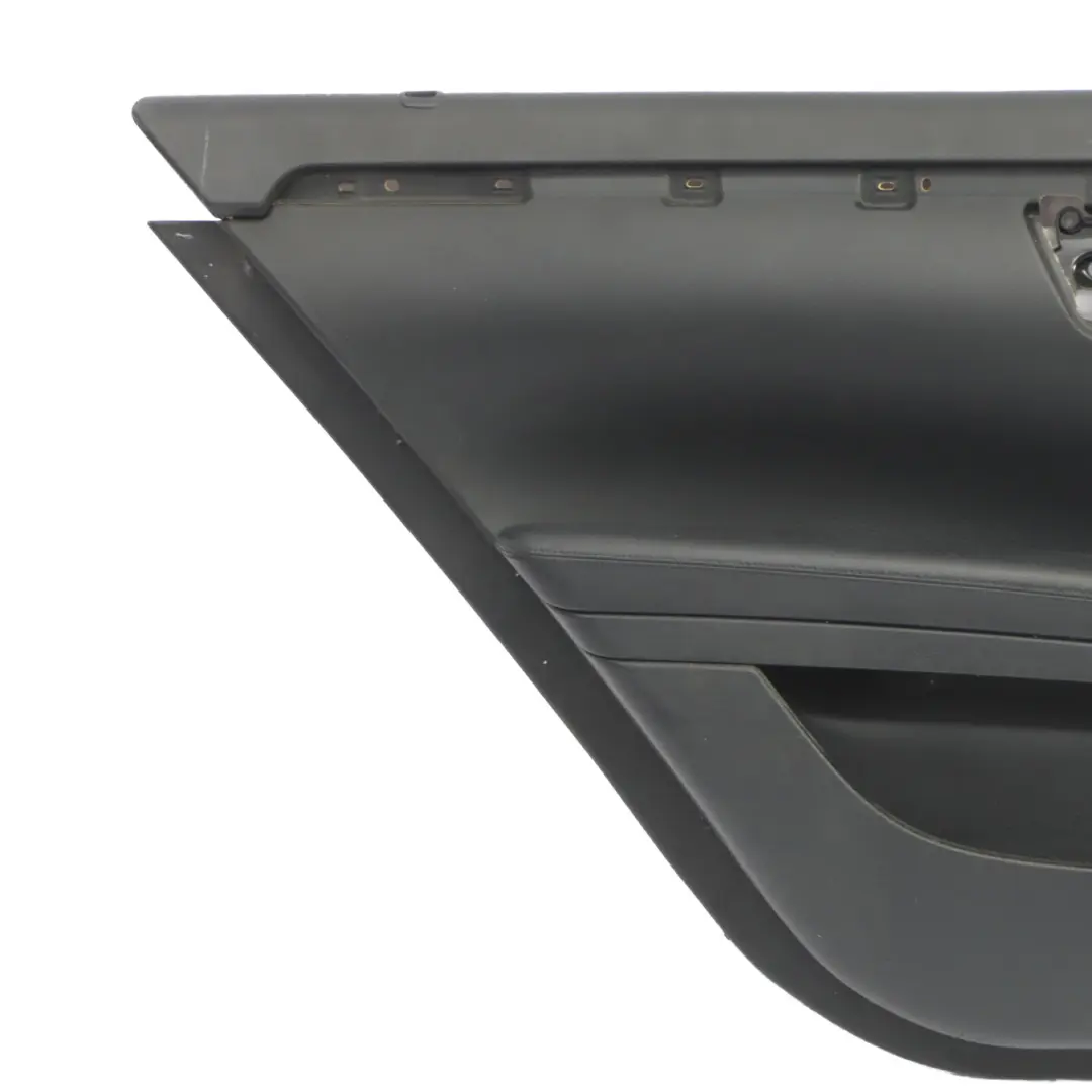 Mercedes W221 Puerta cubierta tarjeta trasera izquierda panel ajuste cuero negro - SKU A2217302379-1 - Número de pieza A2217302379