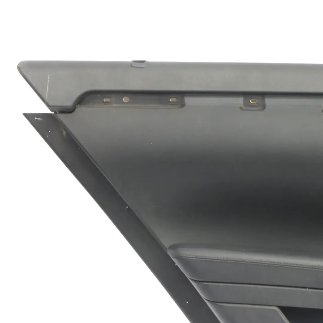 Mercedes W221 Door Card Cover Rear Left N/S Trim Panel Black Leather - SKU A2217302379-1 - Part number A2217302379