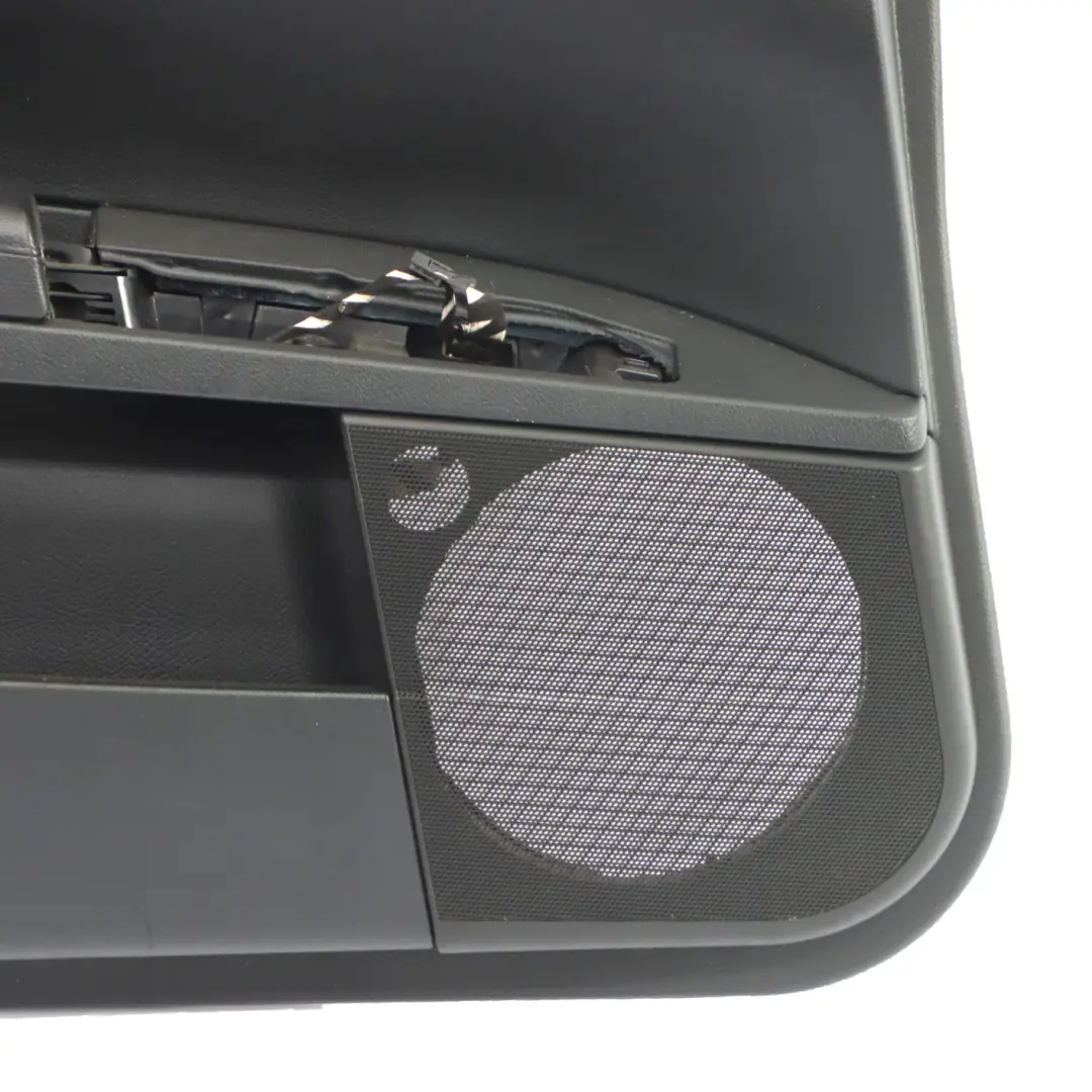 Mercedes W221 Couvercle de Carte de Porte Arrière Gauche Trim Panel Cuir Noir - SKU A2217302379-1 - Numéro de pièce A2217302379