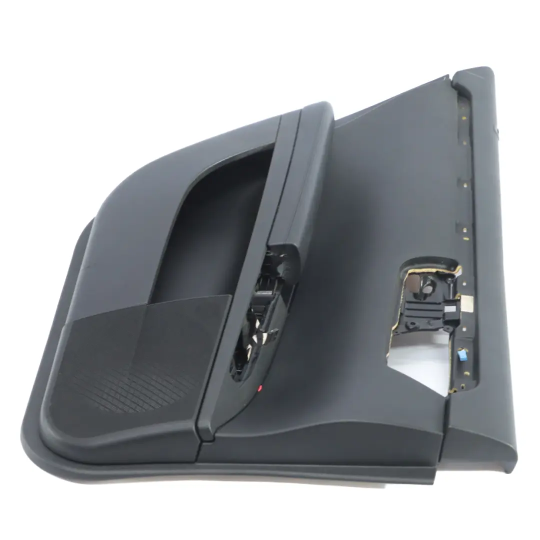 Türkarte Abdeckung hinten links Trim Panel Schwarz Leder Mercedes W221 - SKU A2217302379-1 - Teilenummer A2217302379