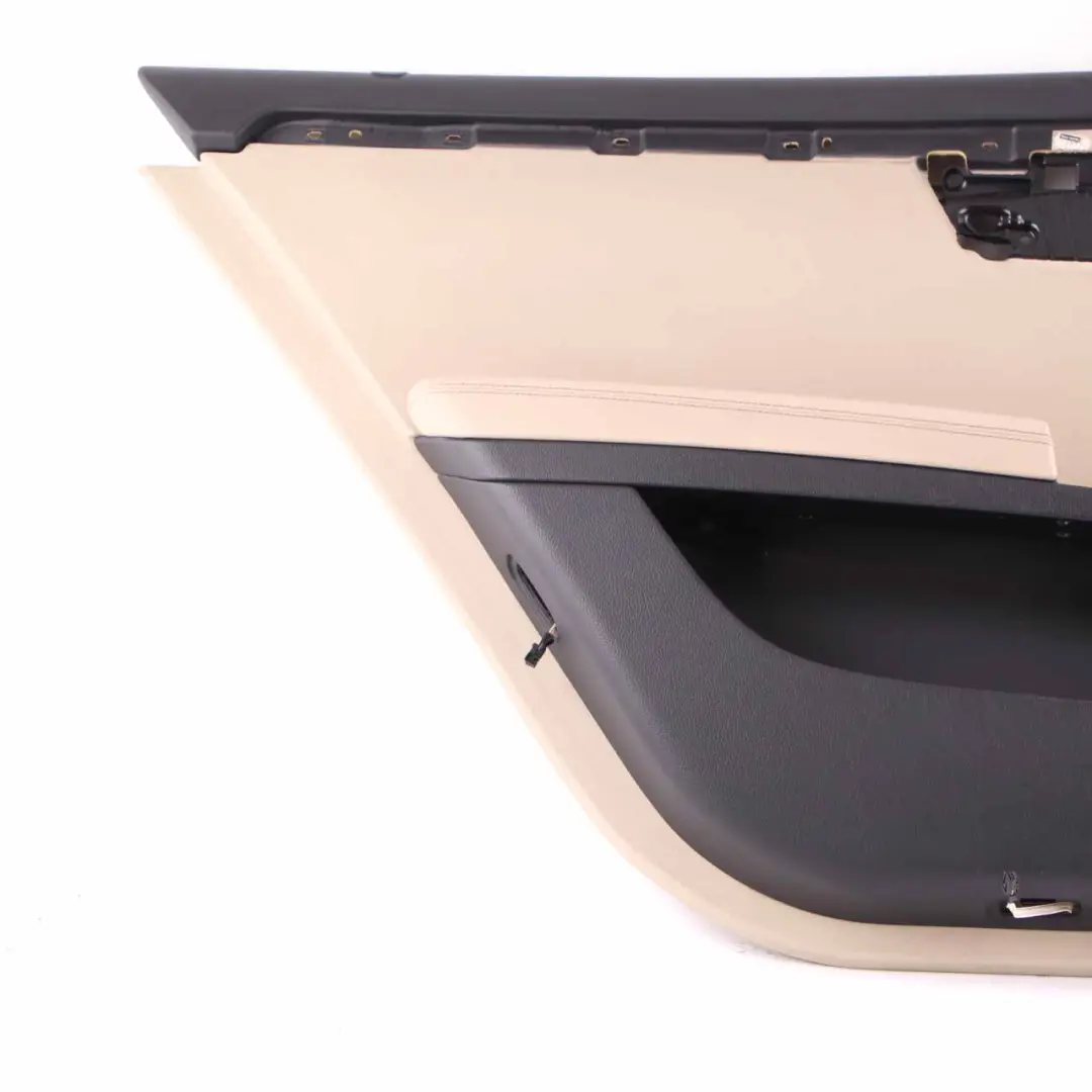 Door Card Cover Rear Left N/S Trim Panel Beige Leather to Mercedes W221 with Part number A2217302379 Mercedes W221 Door Card Cover Rear Left N/S Trim Panel Beige Leather - SKU A2217302379 - Part number A2217302379