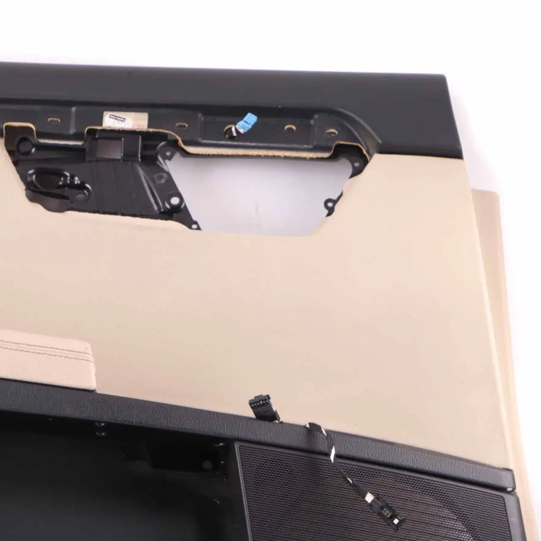 Mercedes W221 Door Card Cover Rear Left N/S Trim Panel Beige Leather - SKU A2217302379 - Part number A2217302379