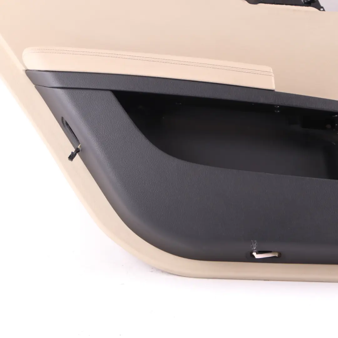 Door Card Cover Rear Left N/S Trim Panel Beige Leather to Mercedes W221 with Part number A2217302379 Mercedes W221 Door Card Cover Rear Left N/S Trim Panel Beige Leather - SKU A2217302379 - Part number A2217302379