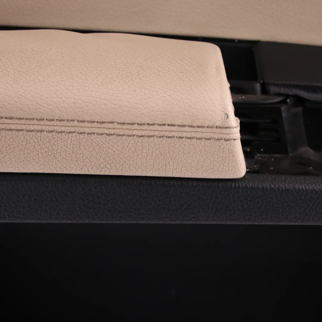 Mercedes W221 Door Card Cover Rear Left N/S Trim Panel Beige Leather - SKU A2217302379 - Part number A2217302379