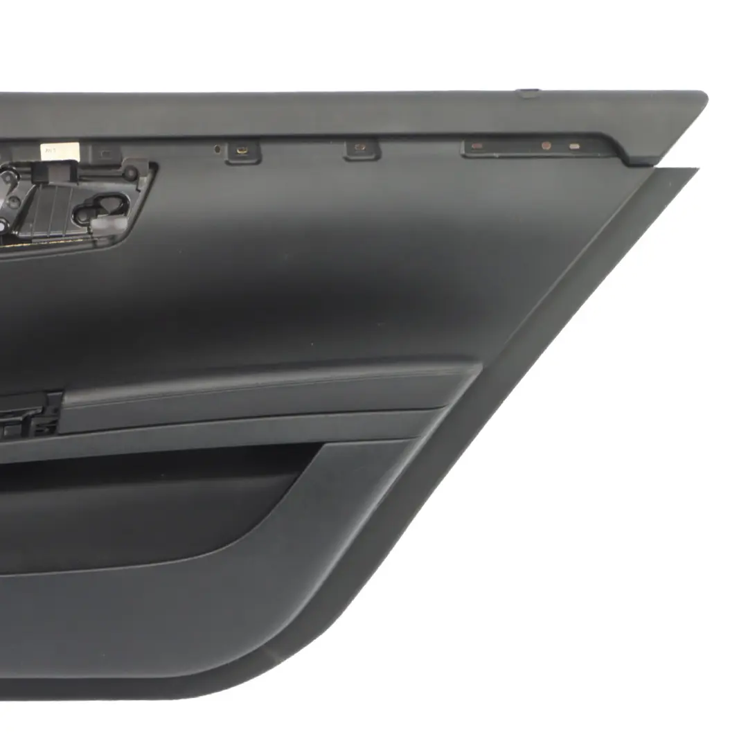 Mercedes W221 Coperchio scheda porta pannello posteriore destro Trim Pelle Nera - SKU A2217302479-1 - Numero di parte A2217302479