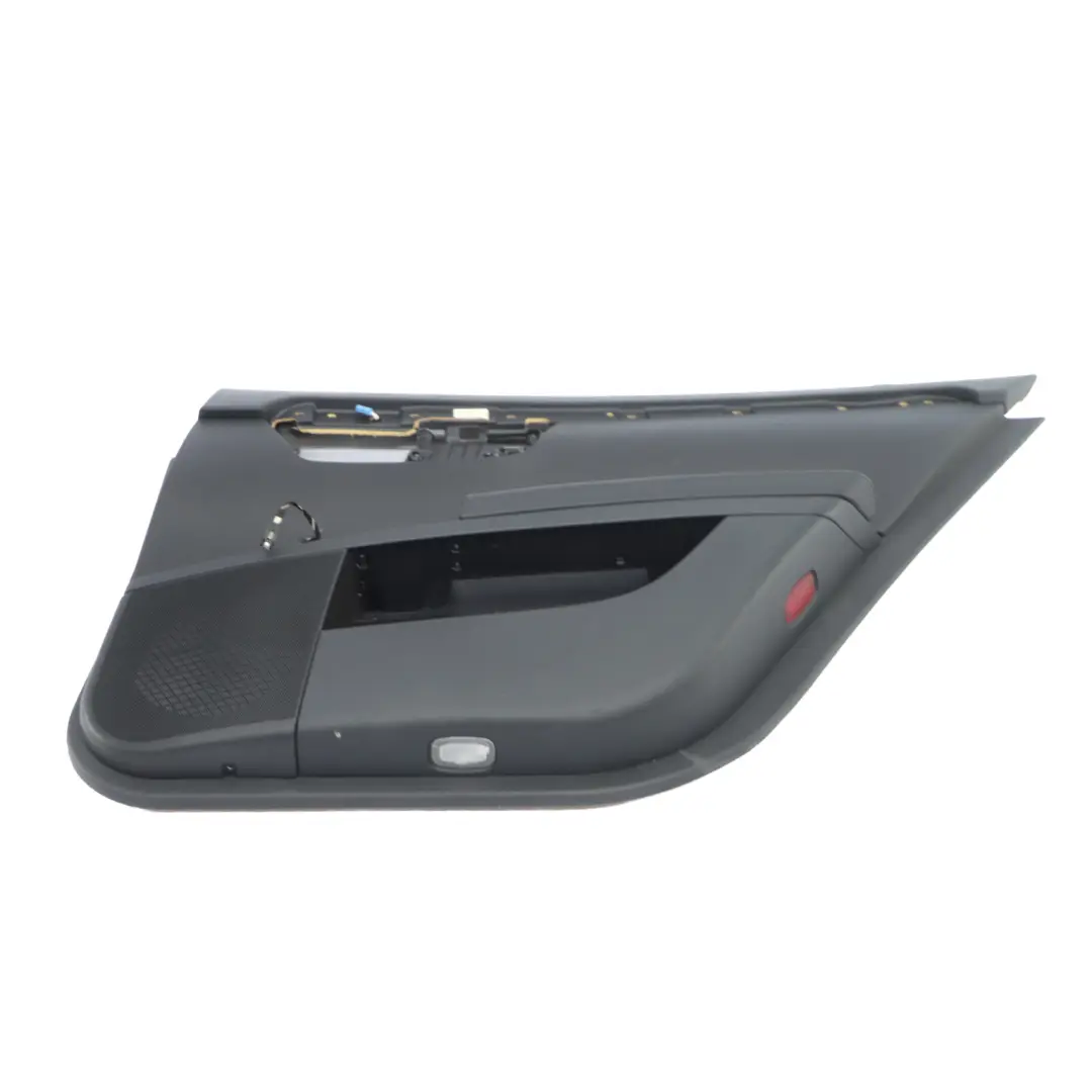 Mercedes W221 Coperchio scheda porta pannello posteriore destro Trim Pelle Nera - SKU A2217302479-1 - Numero di parte A2217302479
