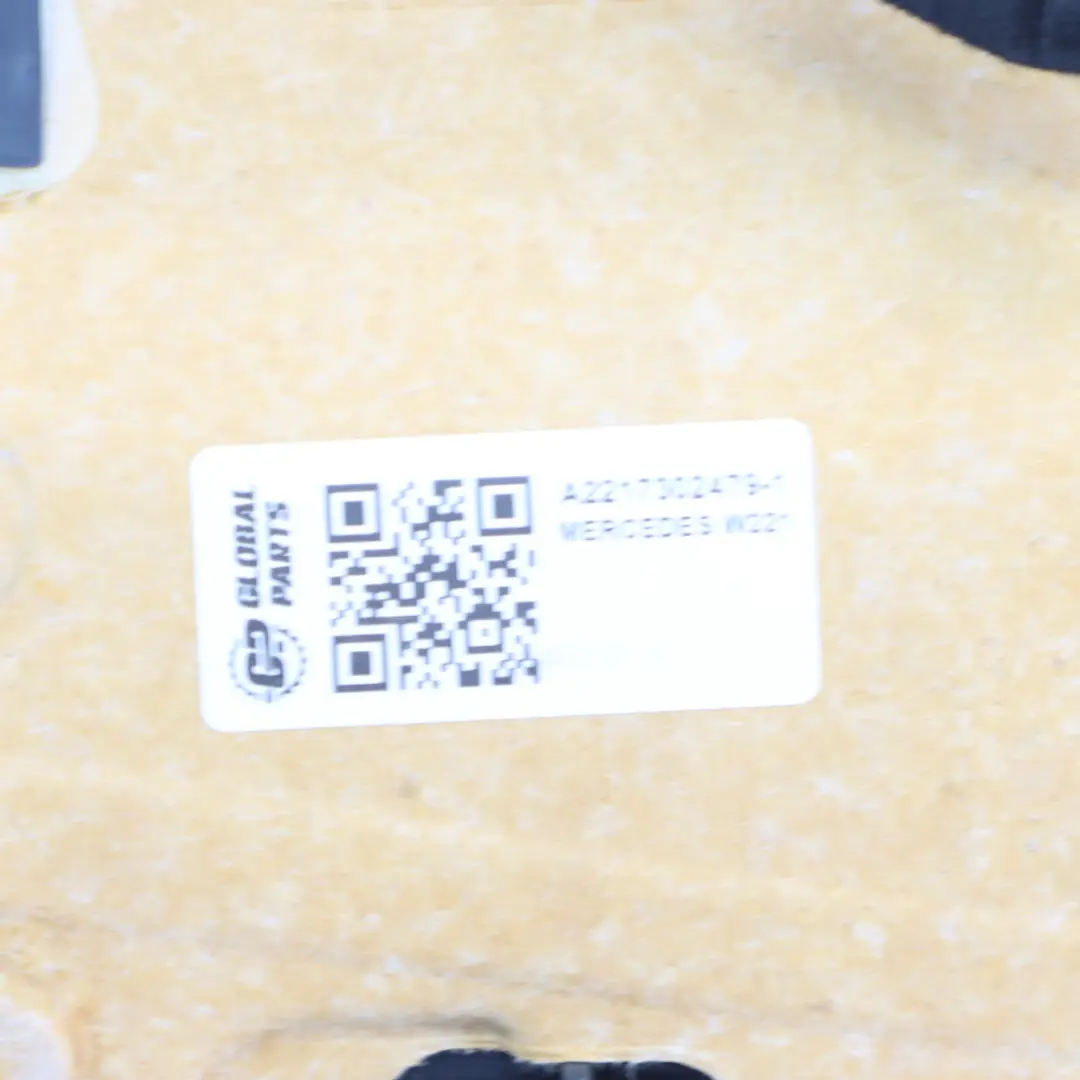 Mercedes W221 Boczek Panel Drzwi Prawy Tył Czarna skóra - SKU A2217302479-1 - Numer Części A2217302479