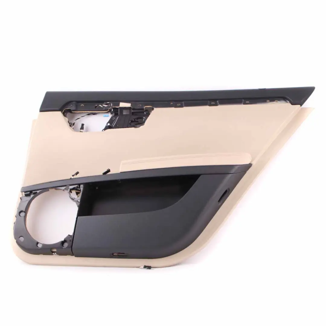 Door Card Cover Rear Right O/S Trim Panel Beige Leather to Mercedes W221 with Part number A2217302479 Mercedes W221 Door Card Cover Rear Right O/S Trim Panel Beige Leather - SKU A2217302479 - Part number A2217302479