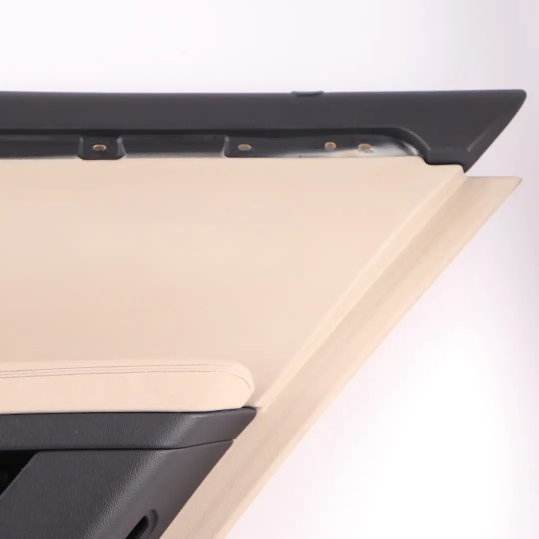 Door Card Cover Rear Right O/S Trim Panel Beige Leather to Mercedes W221 with Part number A2217302479 Mercedes W221 Door Card Cover Rear Right O/S Trim Panel Beige Leather - SKU A2217302479 - Part number A2217302479