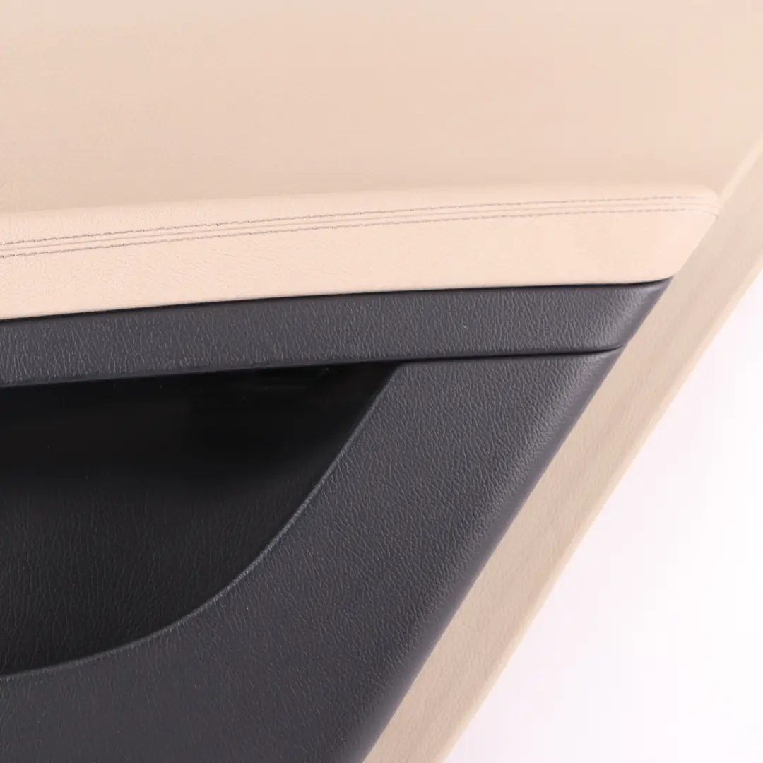 Door Card Cover Rear Right O/S Trim Panel Beige Leather to Mercedes W221 with Part number A2217302479 Mercedes W221 Door Card Cover Rear Right O/S Trim Panel Beige Leather - SKU A2217302479 - Part number A2217302479