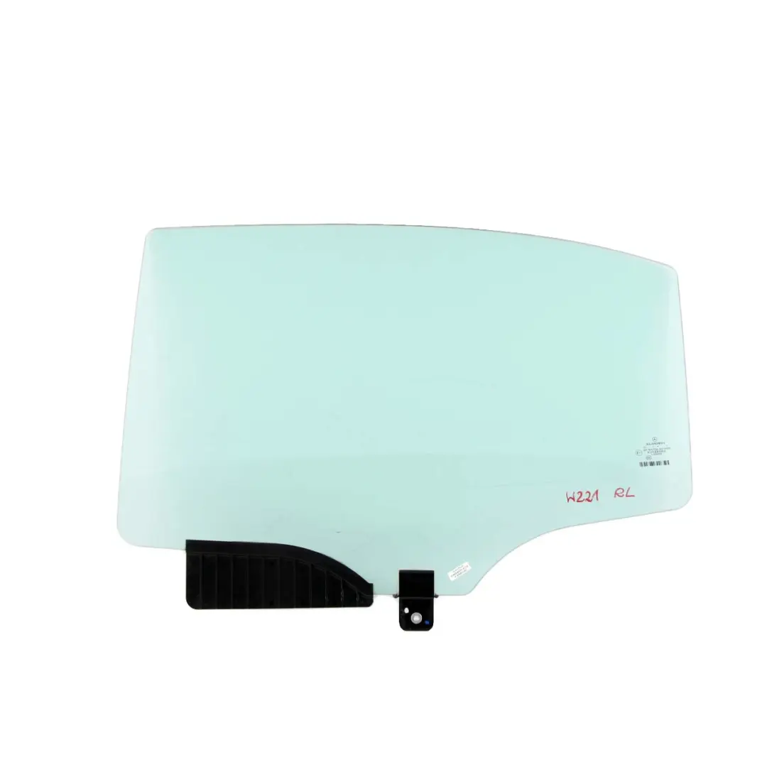  Mercedes-Benz S-Class Long W221 Rear Left N/S Side Window Glass Green AS2 - SKU A2217302718 - Part number A2217302718