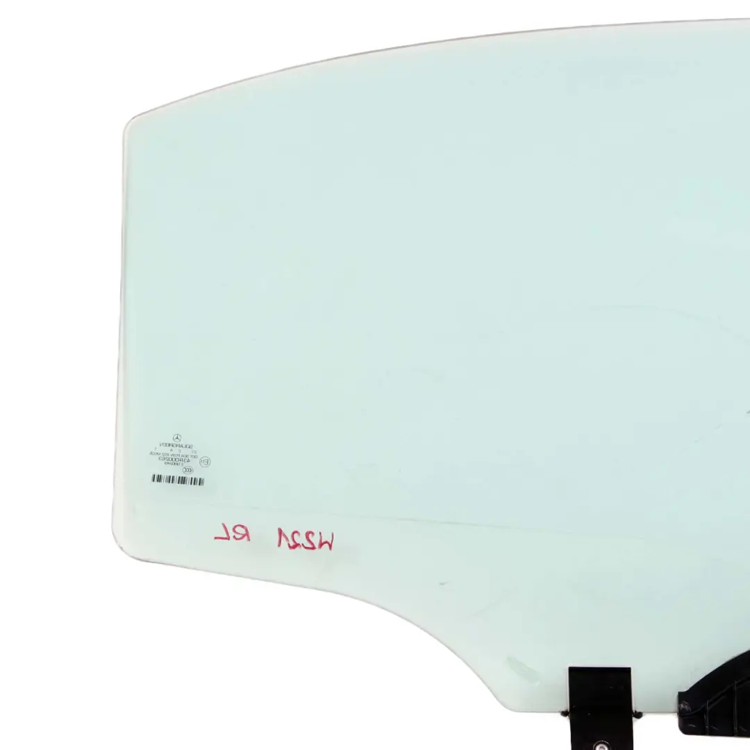 Mercedes-Benz S-Class Long W221 Rear Left N/S Side Window Glass Green AS2 to with Part number A2217302718 Mercedes-Benz S-Class Long W221 Rear Left N/S Side Window Glass Green AS2 - SKU A2217302718 - Part number A2217302718
