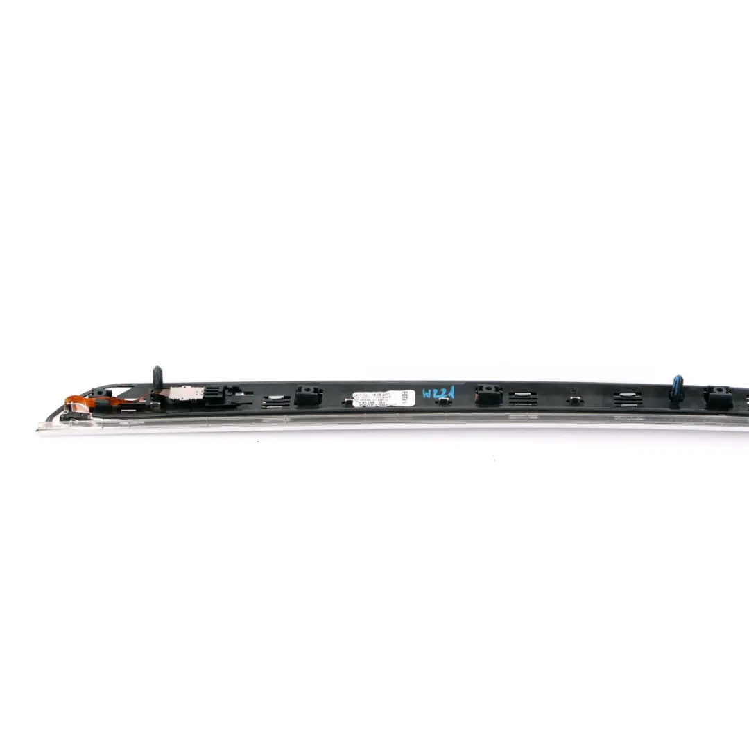 Mercedes-Benz S-Class W221 Rear Left N/S Door Top Trim Strip Molding to with Part number A2217303781 Mercedes-Benz S-Class W221 Rear Left N/S Door Top Trim Strip Molding - SKU A2217303781 - Part number A2217303781