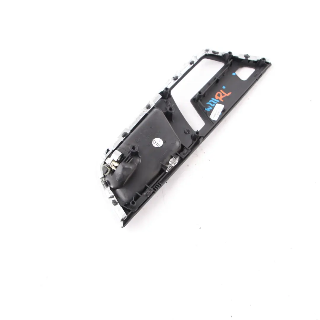 Mercedes W221 Door Card Handle Cover Interior Trim Rear Left N/S - SKU A2217304748 - Part number A2217304748