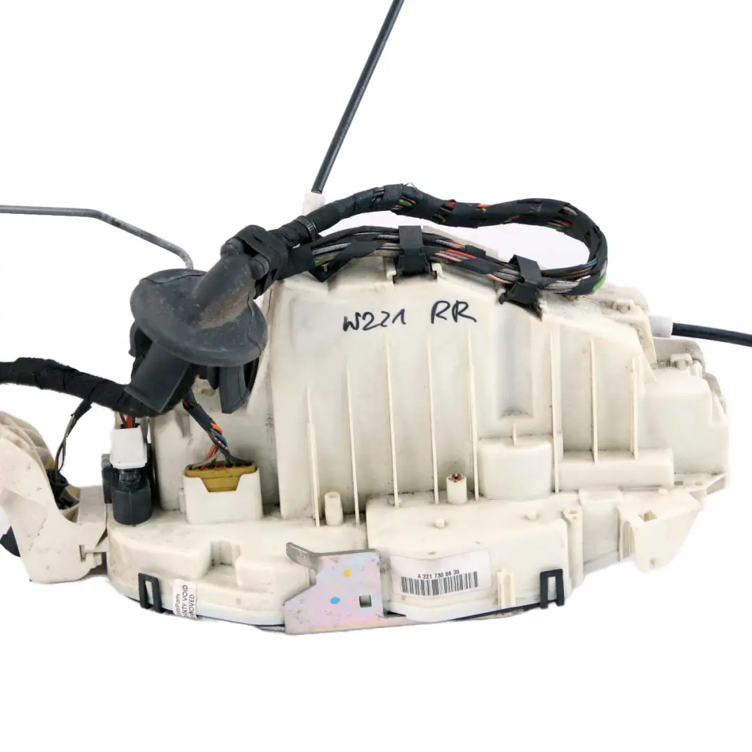 Mercedes-Benz S-Class W221 Rear Right O/S Door Lock Latch Mechanism to with Part number A2217306635 Mercedes-Benz S-Class W221 Rear Right O/S Door Lock Latch Mechanism - SKU A2217306635 - Part number A2217306635