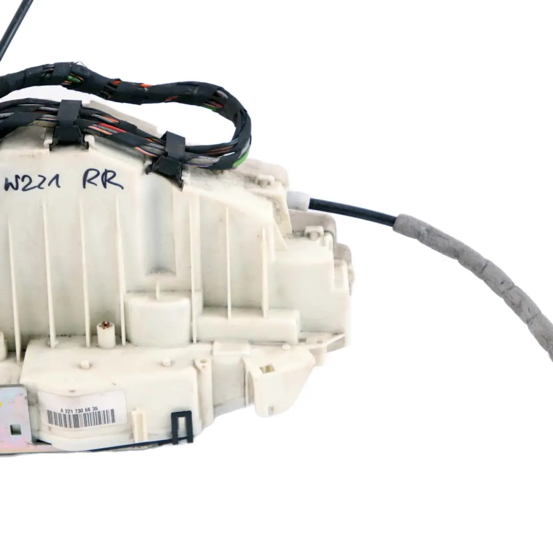 Mercedes-Benz S-Class W221 Rear Right O/S Door Lock Latch Mechanism to with Part number A2217306635 Mercedes-Benz S-Class W221 Rear Right O/S Door Lock Latch Mechanism - SKU A2217306635 - Part number A2217306635