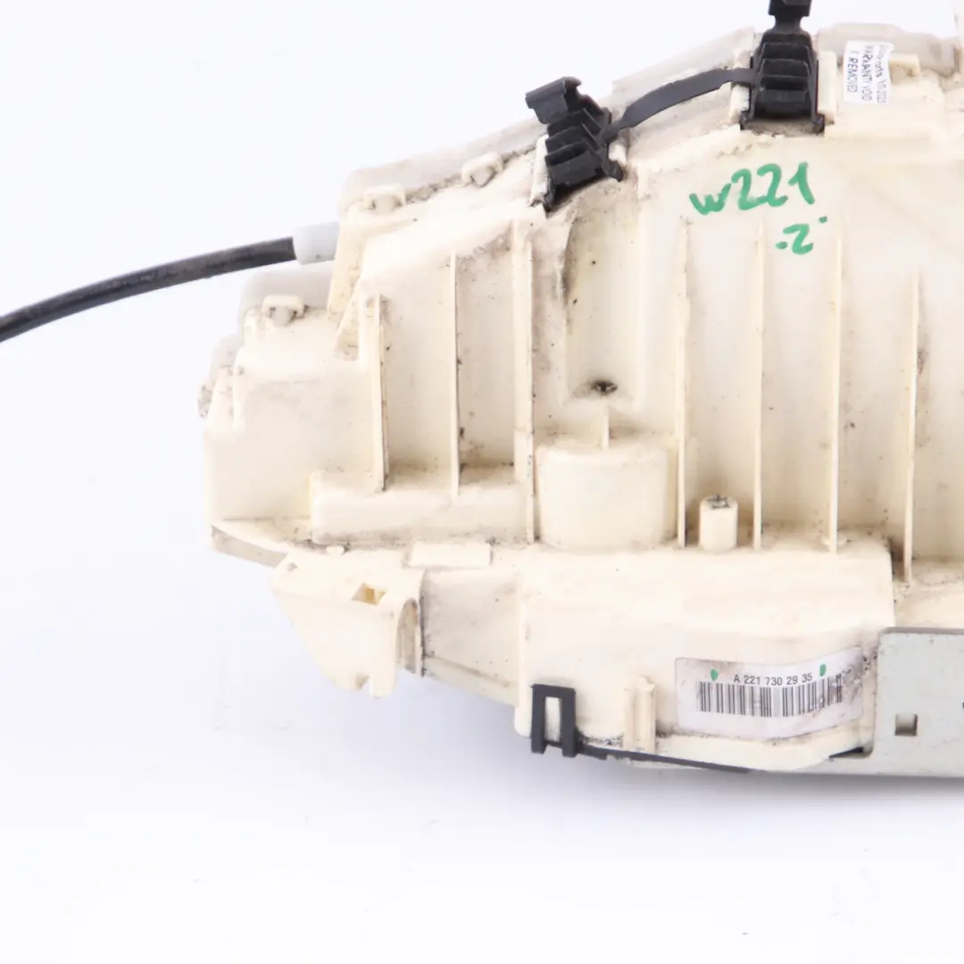 Cerradura puerta Mercedes W221 S221 trasero izquierdo Actuador A2217302935 para con número de pieza A2217307935 Cerradura puerta Mercedes W221 S221 trasero izquierdo Actuador A2217302935 - SKU A2217307935-1 - Número de pieza A2217307935