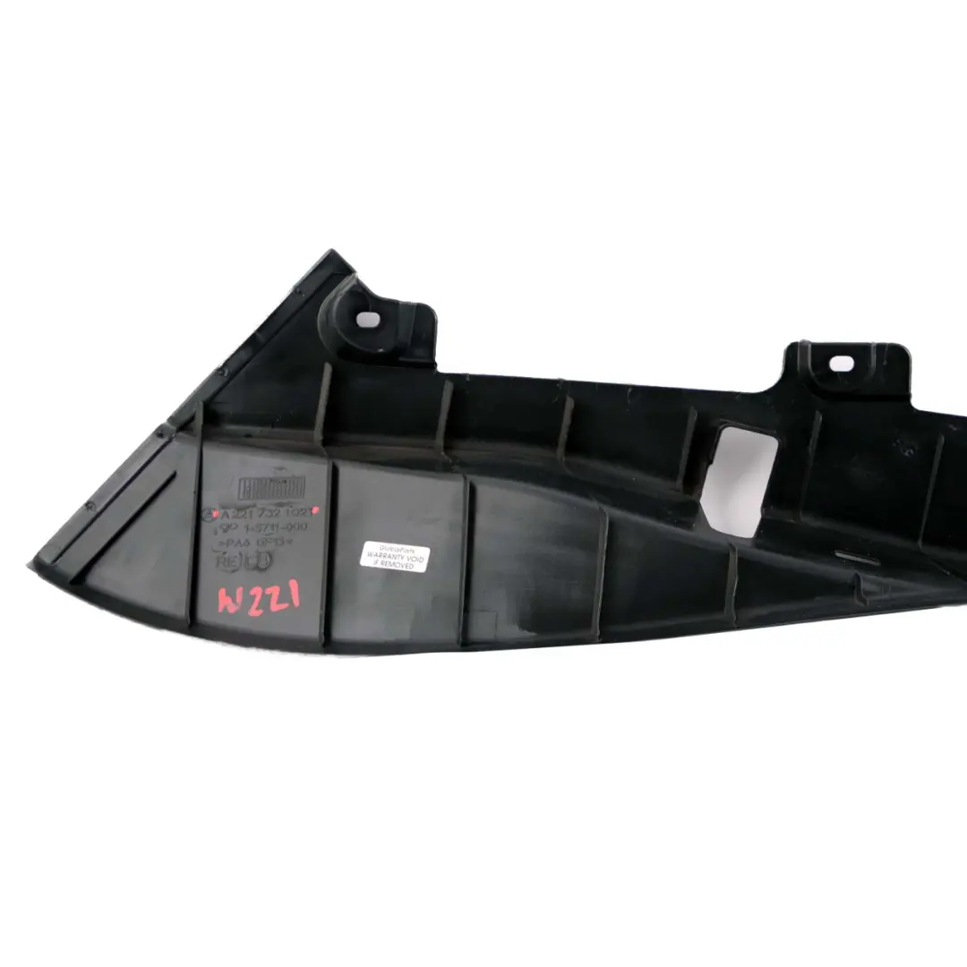 Mercedes W221 Striscia copertura serratura porta posteriore destra - SKU A2217321021 - Numero di parte A2217321021